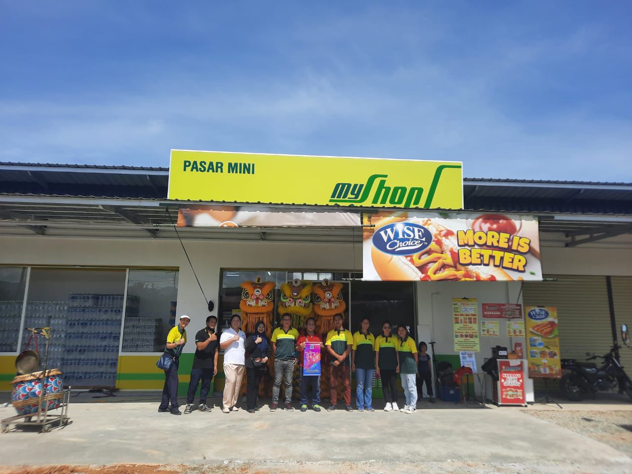 G-mart retail supermarket outlet serving local communities